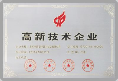 IT行業(yè)資質及榮譽